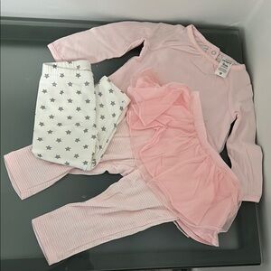 NWOT Carter's Light Pink Baby Outfit